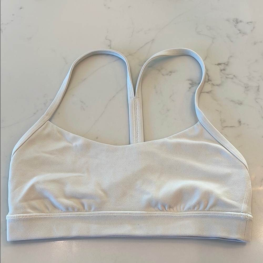 lululemon athletica white Sports Bra